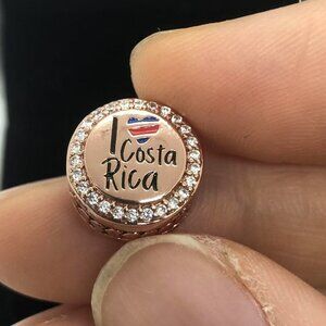 ✨🔥Pandora Costa Rica Flag Exclusive Bead Charm